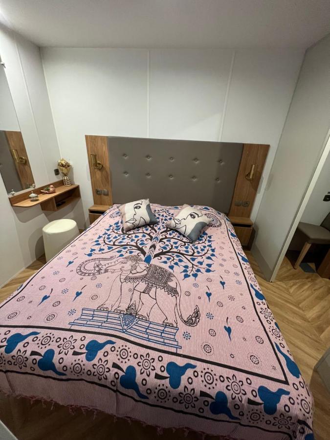 Camping Del Mar 10, Mobil Home Petit Paradis, 6 Personnes, Bord De Mer, Camping Del Mar Village Аржеле-сюр-Мер Екстер'єр фото