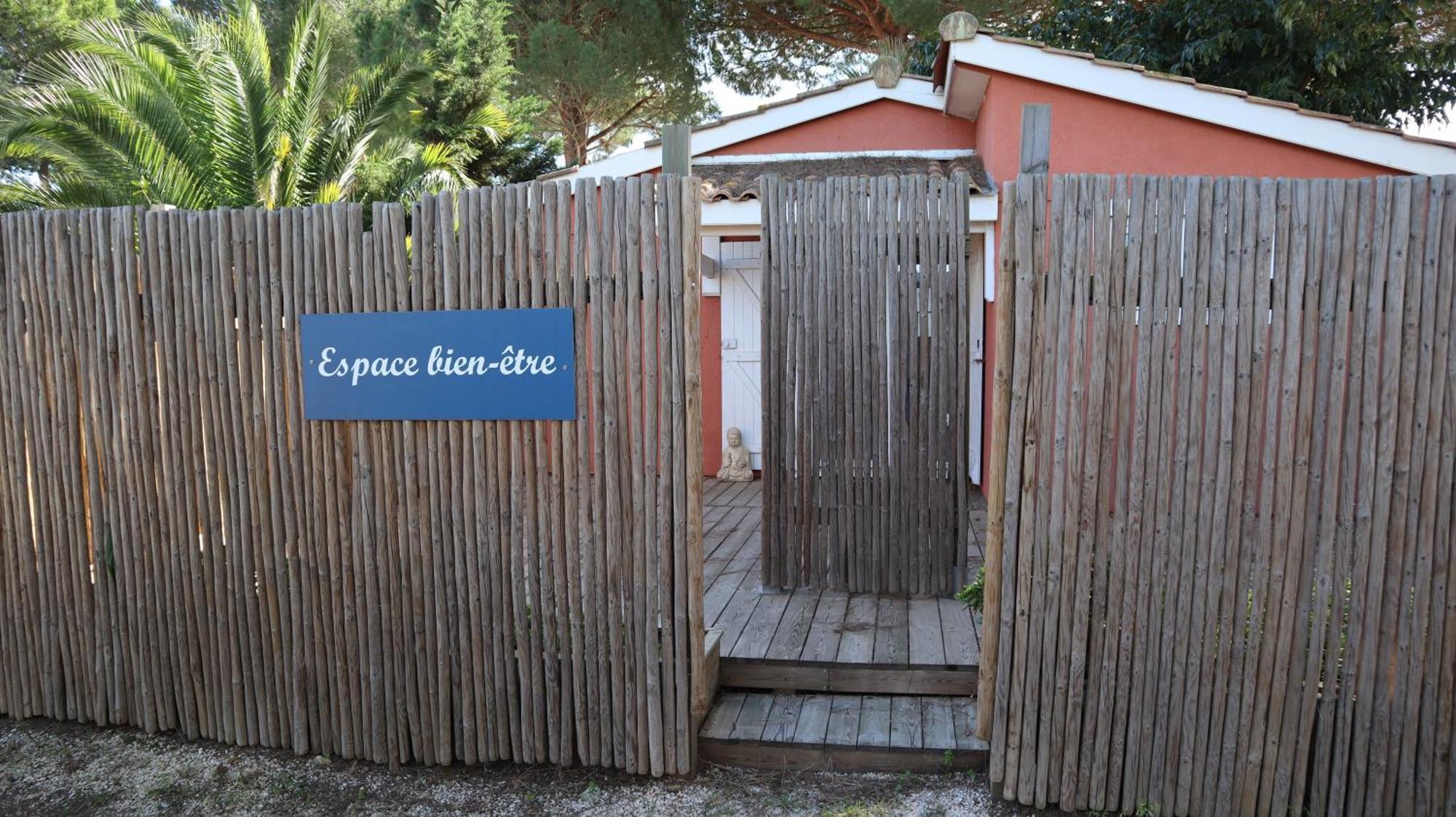 Camping Del Mar 10, Mobil Home Petit Paradis, 6 Personnes, Bord De Mer, Camping Del Mar Village Аржеле-сюр-Мер Екстер'єр фото