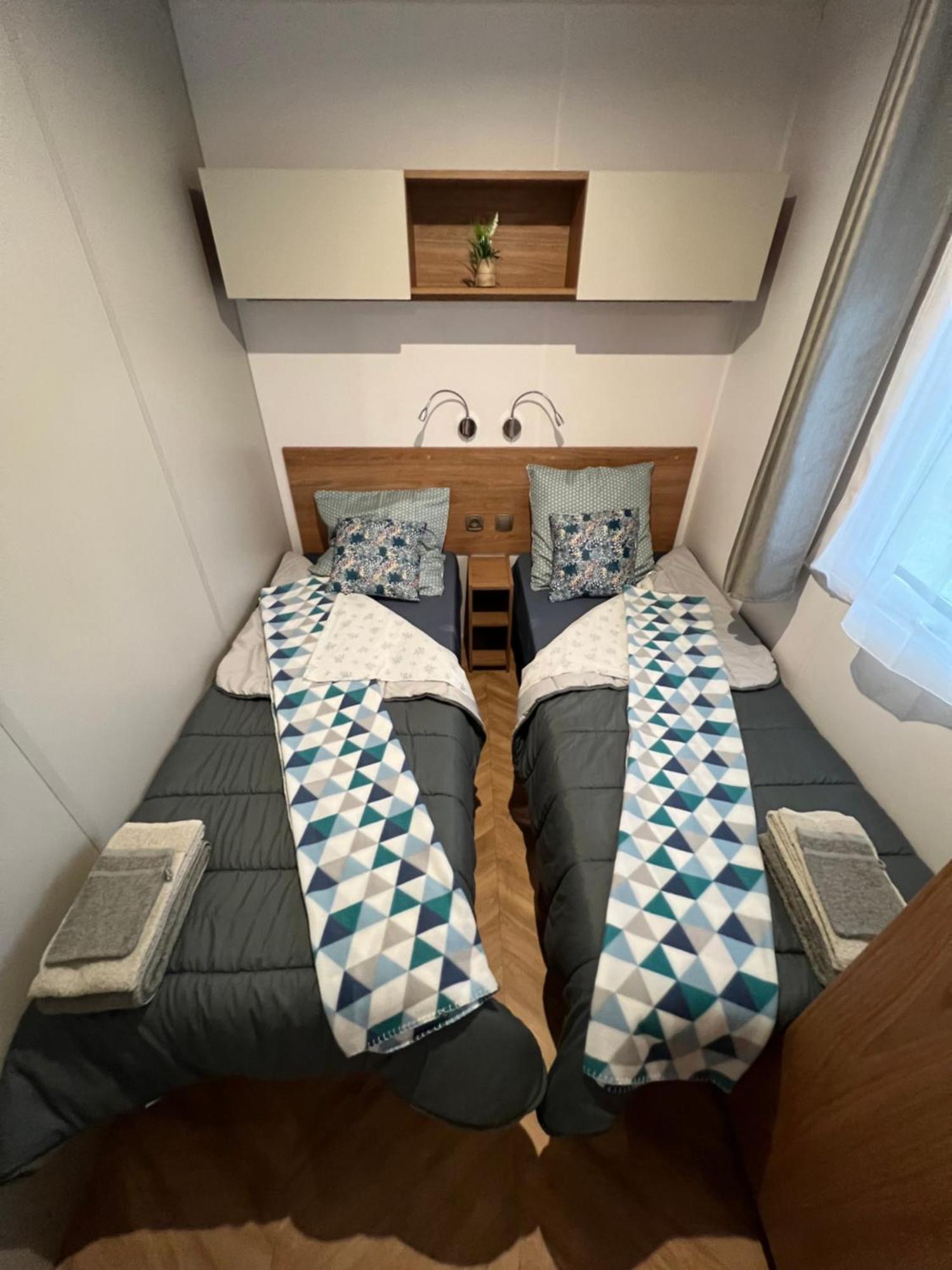 Camping Del Mar 10, Mobil Home Petit Paradis, 6 Personnes, Bord De Mer, Camping Del Mar Village Аржеле-сюр-Мер Екстер'єр фото