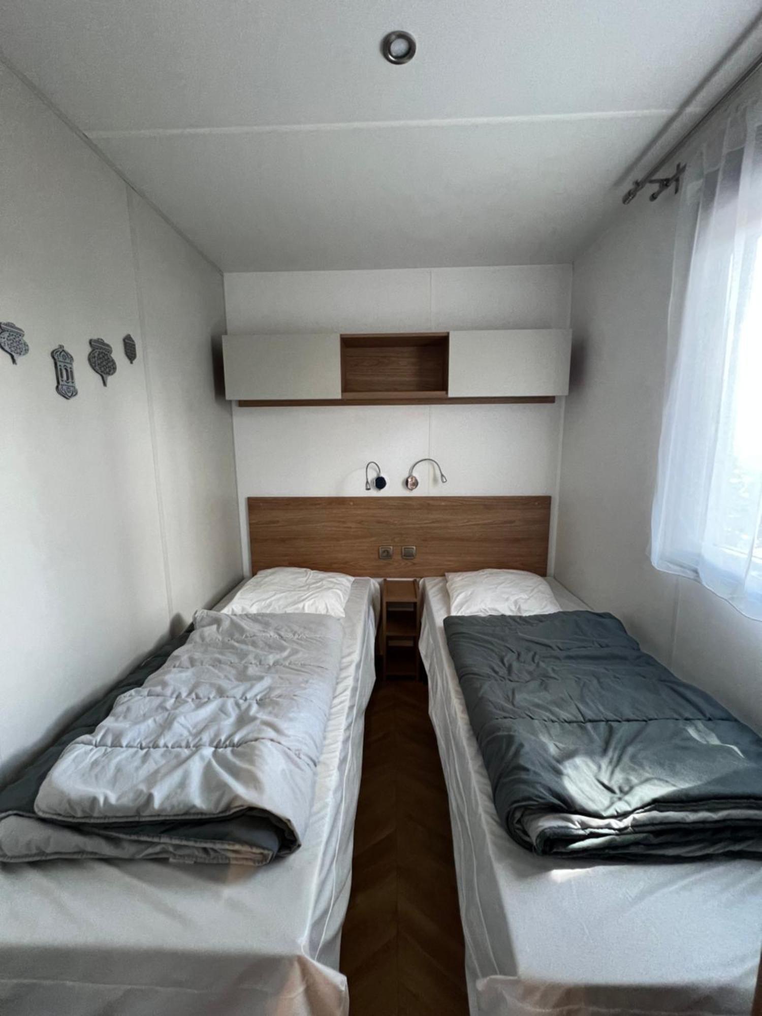 Camping Del Mar 10, Mobil Home Petit Paradis, 6 Personnes, Bord De Mer, Camping Del Mar Village Аржеле-сюр-Мер Екстер'єр фото